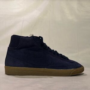 Nike Blazer Mid ’77 Navy Blue Suede Men’s Size 10.5 – Slightly Used, No Box